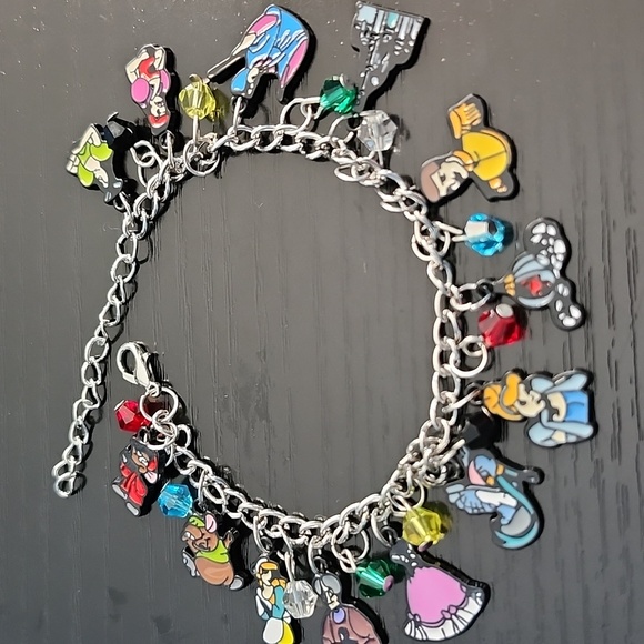 Disney Jewelry - Disney's Cinderella Inspired Charm Bracelet
